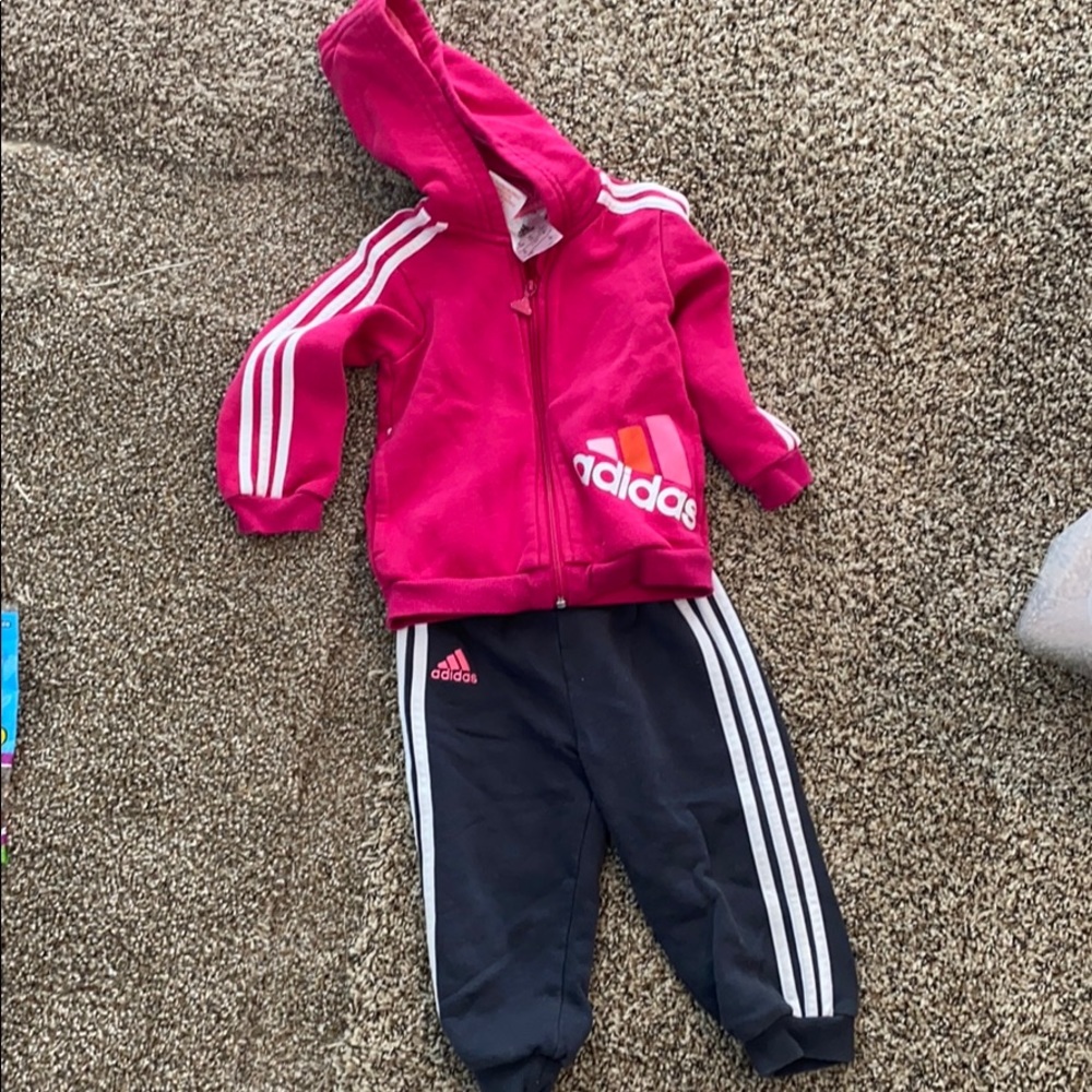 Adidas set size 9-12months